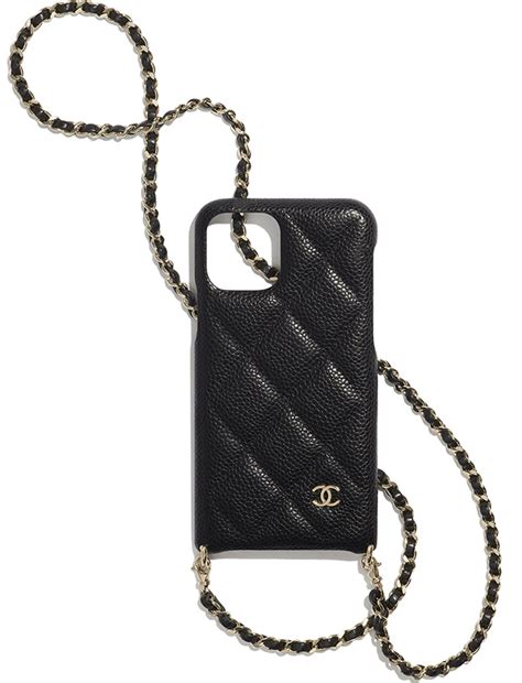 chanel phone ring holder|chanel iphone case with chain.